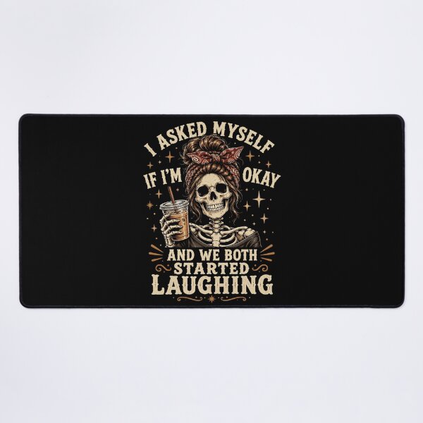 Item preview, Skeleton Humor Vintage Western Funny Drinking Quote designed and sold by anapldv.