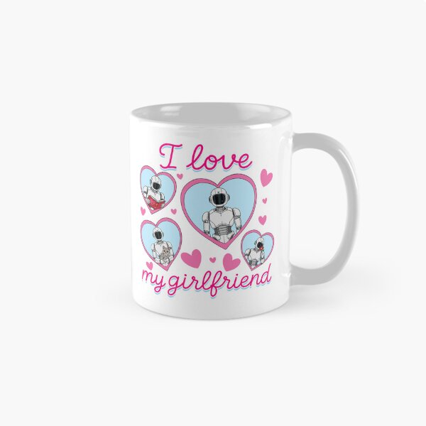 Item preview, I Love My Girlfriend Dystopian AI Future designed and sold by happy.fishwater.