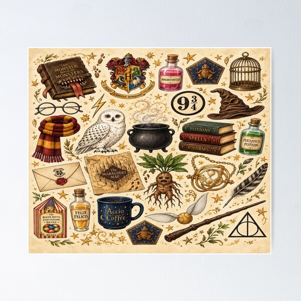 Item preview, Magical objects  designed and sold by Weird & wonderful .