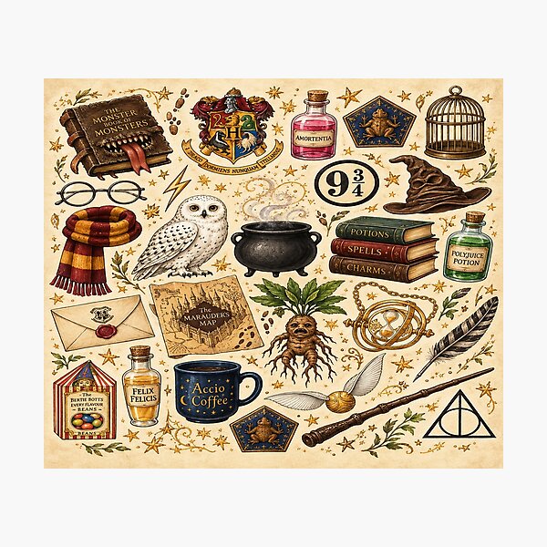 Item preview, Magical objects  designed and sold by Weird & wonderful .