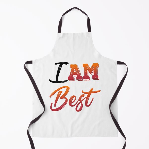 Item preview, I Am Best Inspirational Motivational Typography designed and sold by DriplineHowl.