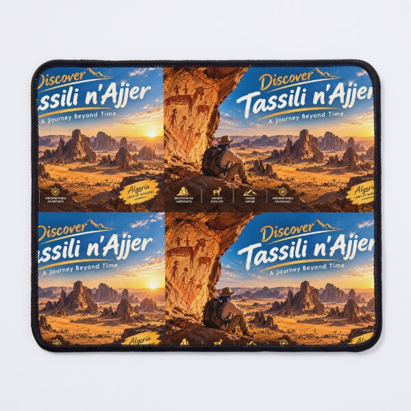 Item preview, Discover Tassili n’Ajjer – Algeria Desert Adventure | Sahara Travel & Ancient Rock Art designed and sold by zdzdesigner.
