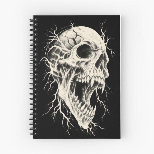 Item preview, Screaming Skull Shirt, Vintage 90s Horror  designed and sold by Idontwannaknow.
