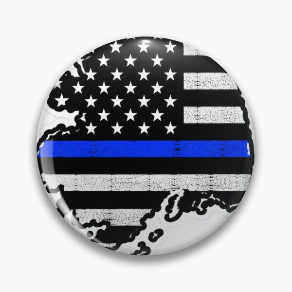 Item preview, Alaska thin blue line  designed and sold by The Fire Locker.