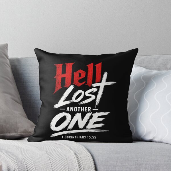 Item preview, hell Lost Another One Christian Bible Verse Graphic designed and sold by anapldv.