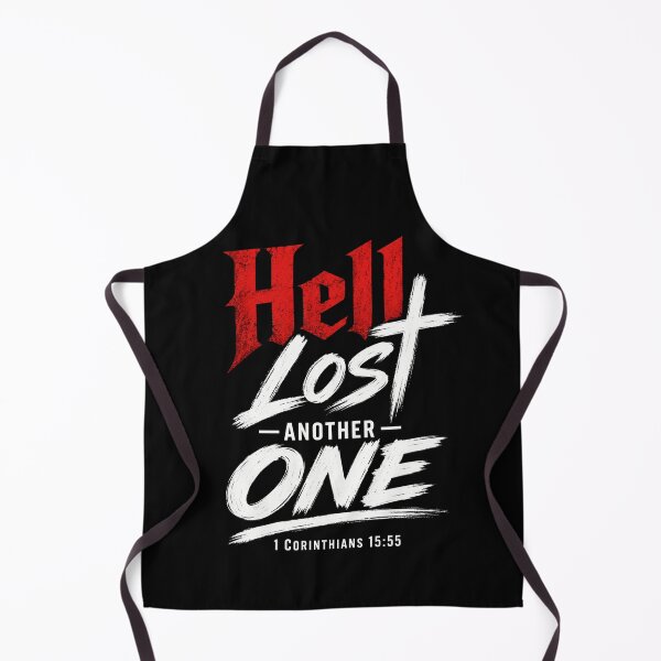 Item preview, hell Lost Another One Christian Bible Verse Graphic designed and sold by anapldv.