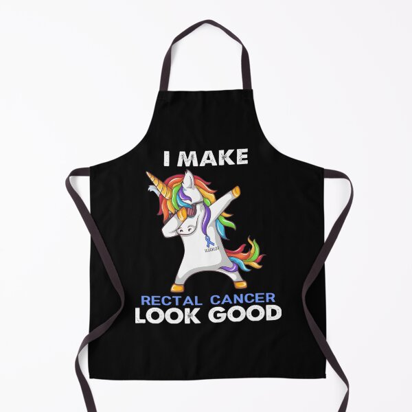 Item preview, Cute Unicorn Dabbing Design Celebrating Strength Against Rectal Cancer designed and sold by KB9CR7MO23.