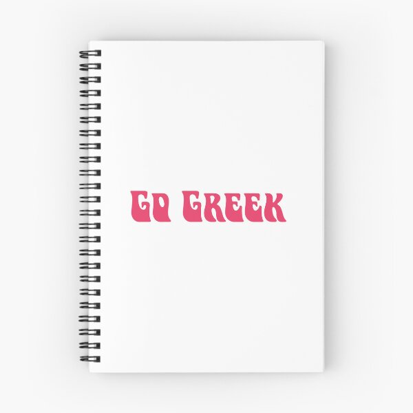 Item preview, Go Greek Pink designed and sold by SlimyFish.