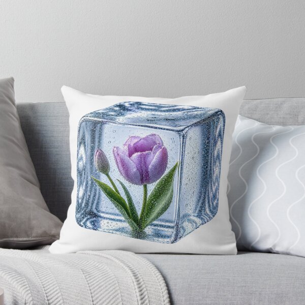 Item preview, Frozen Purple Tulip in Crystal Ice designed and sold by MichalHau.