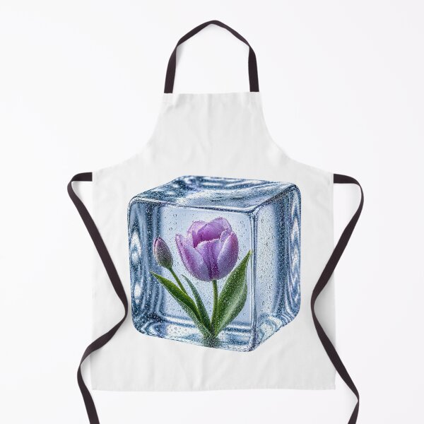 Item preview, Frozen Purple Tulip in Crystal Ice designed and sold by MichalHau.