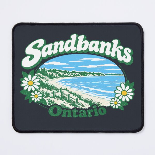 Item preview, Sandbanks Cute Groovy Ontario Park designed and sold by HowToCanadian.