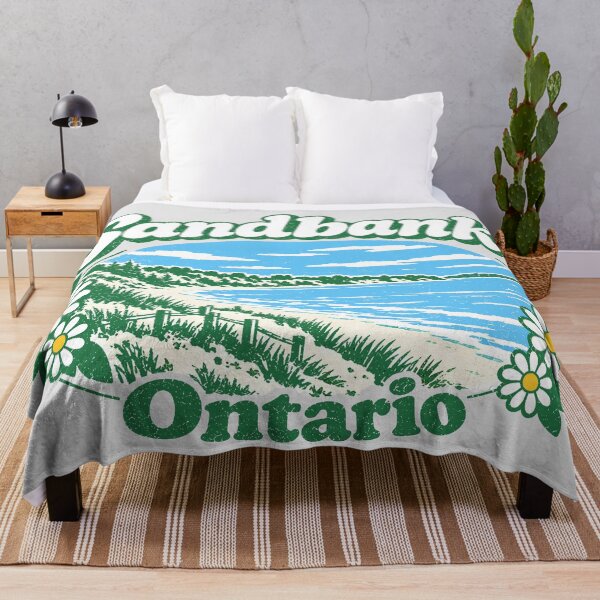 Item preview, Sandbanks Cute Groovy Ontario Park designed and sold by HowToCanadian.