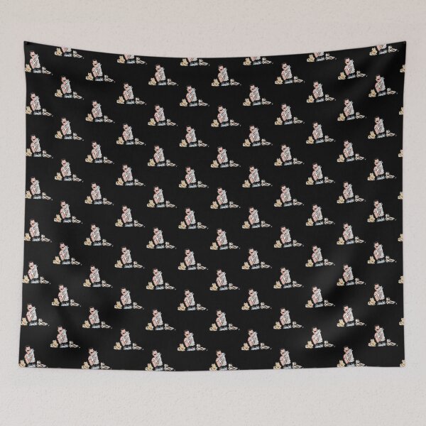 Item preview, Freddy Mercury Inspired Artwork Featuring Cats in a Creative Design designed and sold by gabriel1309.