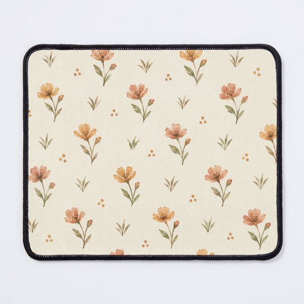 Item preview, Wildflower Pattern Warm Floral Watercolor designed and sold by mycute-stickers.
