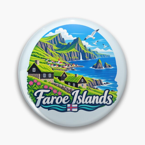 Item preview, Faroe Islands - Coastal Cliffs designed and sold by Myra365Art.