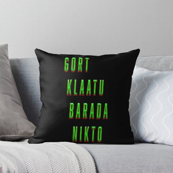 Item preview, GORT KLAATU BARADA NIKTO 2 designed and sold by BIGPIX91011.