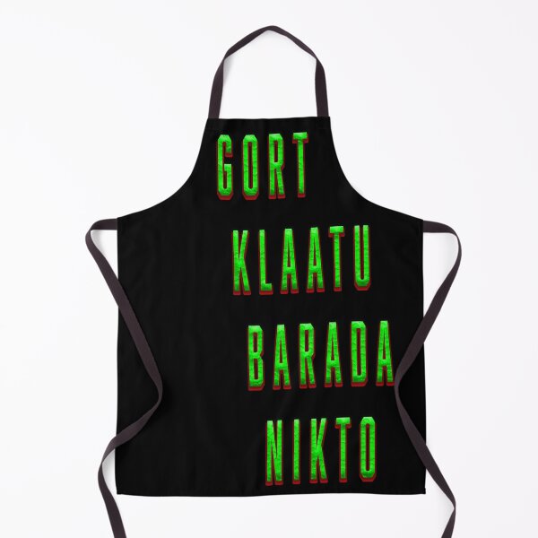 Item preview, GORT KLAATU BARADA NIKTO 2 designed and sold by BIGPIX91011.