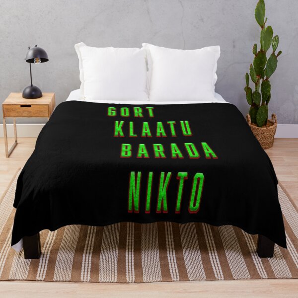 Item preview, GORT KLAATU BARADA NIKTO 2 designed and sold by BIGPIX91011.