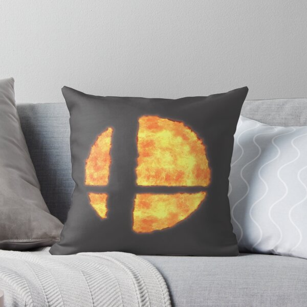 Item preview, Flaming Logo Inspired by Super Smash Bros Video Game Design designed and sold by RidersLorten.