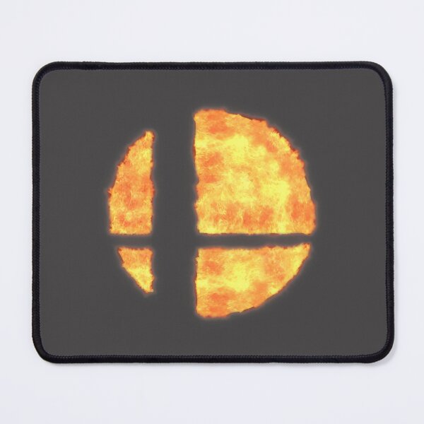 Item preview, Flaming Logo Inspired by Super Smash Bros Video Game Design designed and sold by RidersLorten.