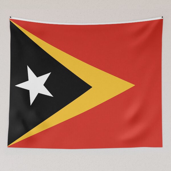 Item preview, East Timor Flag designed and sold by youngVl.