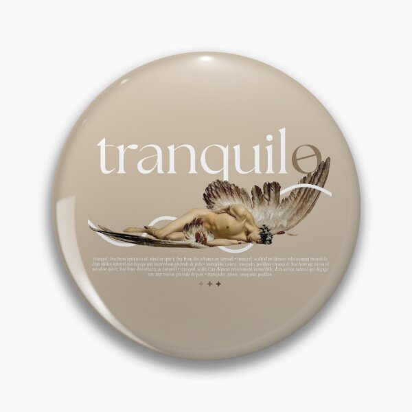 Item preview, Tranquil/Tranquile/Tranquilo (The Death of Icarus) designed and sold by SolairCreates.