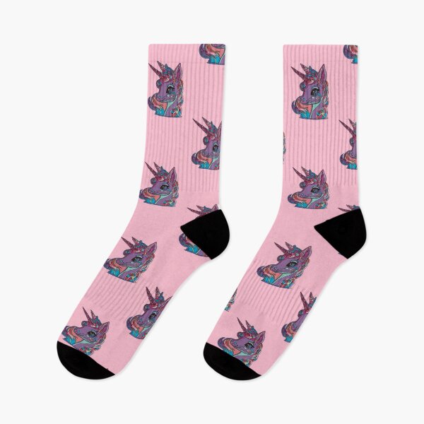 Item preview, Cute Multicolored Unicorn - Rainbow Aesthetic Fantasy Art designed and sold by chuckletuckle.