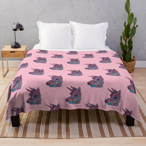 Item preview, Cute Multicolored Unicorn - Rainbow Aesthetic Fantasy Art designed and sold by chuckletuckle.
