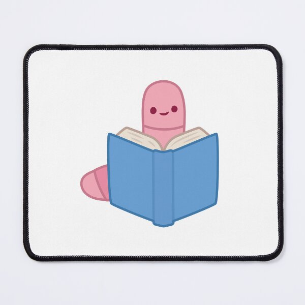Item preview, Book Worm designed and sold by SideQuestDoodles.