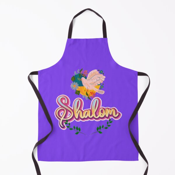 Item preview, Shalom Hebrew Word Peace Peace Dove Floral Globe Typography Art designed and sold by Miheerala.