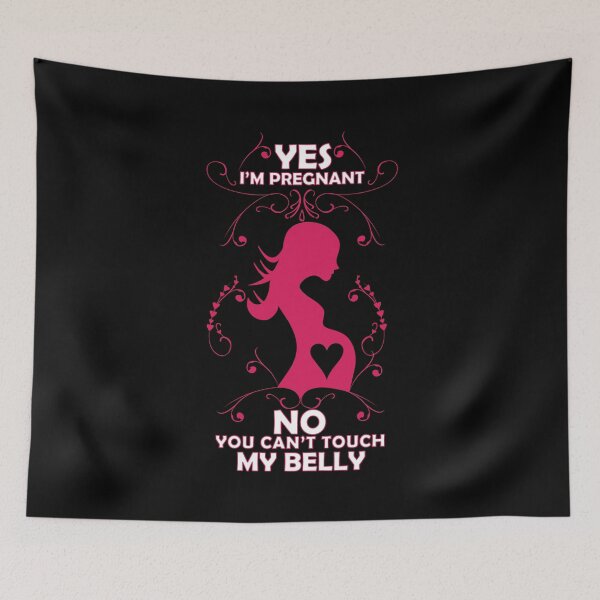 Item preview, Don't touch my belly designed and sold by xeron32.