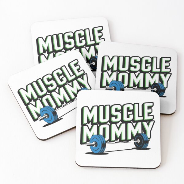 Item preview, Muscle Mommy Blue Plates Heavy Lifting & Powerlifting Aesthetic designed and sold by Live Simply Vibes.