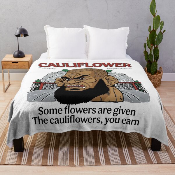 Item preview, Cauliflower Delivery Department Some Flowers Are Given The Cauliflowers You Earn Fighter designed and sold by snhowkk.