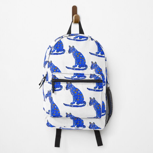 Item preview, Blue Cat Illustration Inspired by ABBA Style Art and Retro Vibes designed and sold by gabriel1309.