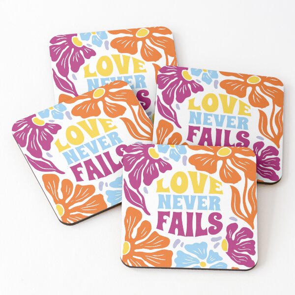 Item preview, Love never fails designed and sold by Geraldine Amesty.