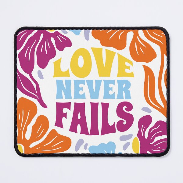 Item preview, Love never fails designed and sold by Geraldine Amesty.
