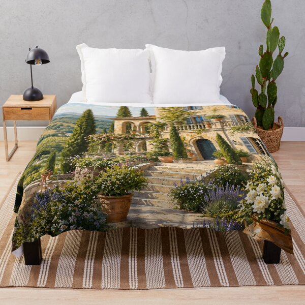 Item preview, Tuscan Villa Garden in Italian Countryside designed and sold by GutyzDesignsES.