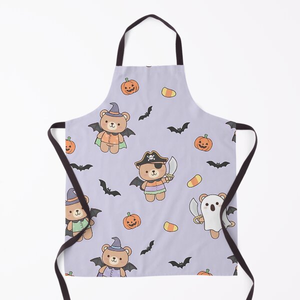 Item preview, Halloween Teddy Bear Pattern Cute Bear Costume Spooky Ghost Pumpkin designed and sold by ArtDesignTp.