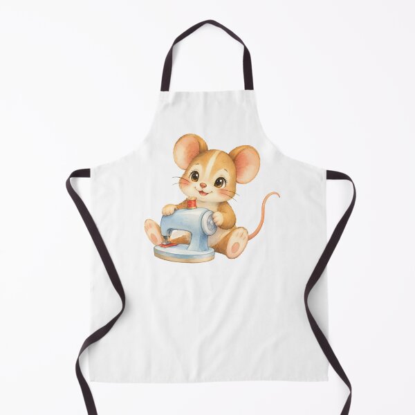 Item preview, Lindo ratoncito costurero en la máquina de coser designed and sold by bambinella.de.