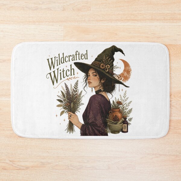 Item preview, Wildcrafted Witch Portrait of a Green Witch designed and sold by LiviuGligoros.