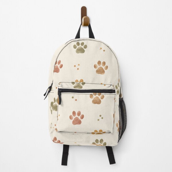 Item preview, Paw Print Watercolor Safari Pattern designed and sold by mycute-stickers.