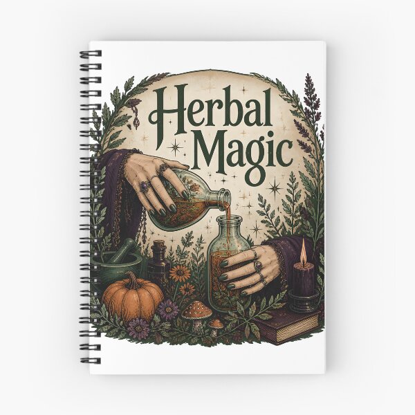 Item preview, Herbal Magic Botanical Potion Pour designed and sold by LiviuGligoros.