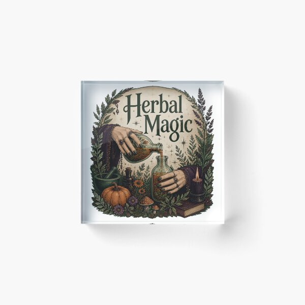 Item preview, Herbal Magic Botanical Potion Pour designed and sold by LiviuGligoros.