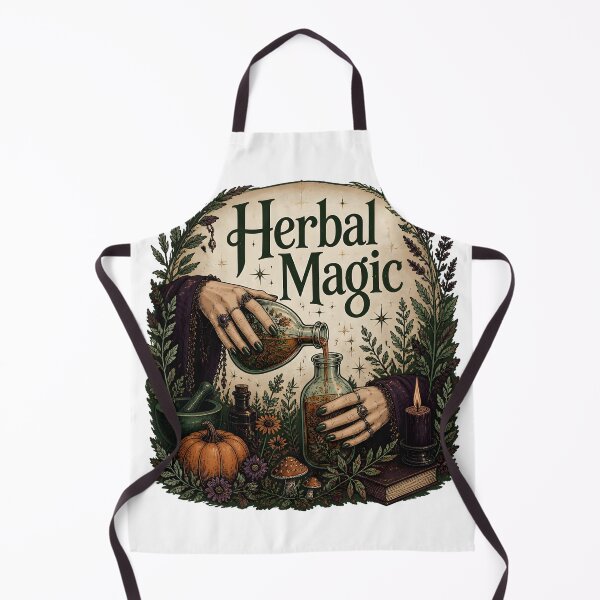 Item preview, Herbal Magic Botanical Potion Pour designed and sold by LiviuGligoros.