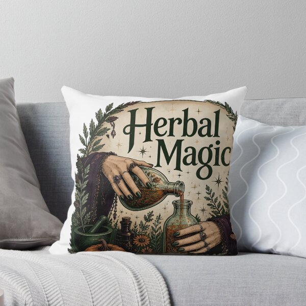Item preview, Herbal Magic Botanical Potion Pour designed and sold by LiviuGligoros.