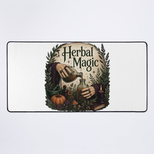 Item preview, Herbal Magic Botanical Potion Pour designed and sold by LiviuGligoros.