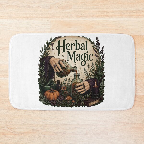 Item preview, Herbal Magic Botanical Potion Pour designed and sold by LiviuGligoros.