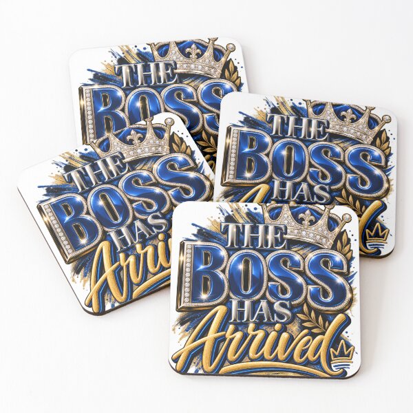 Item preview, The Boss Has Arrived – Bold Confidence Statement designed and sold by KBOX CULTURE WEAR.