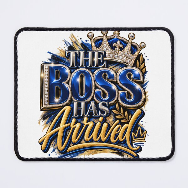 Item preview, The Boss Has Arrived – Bold Confidence Statement designed and sold by KBOX CULTURE WEAR.
