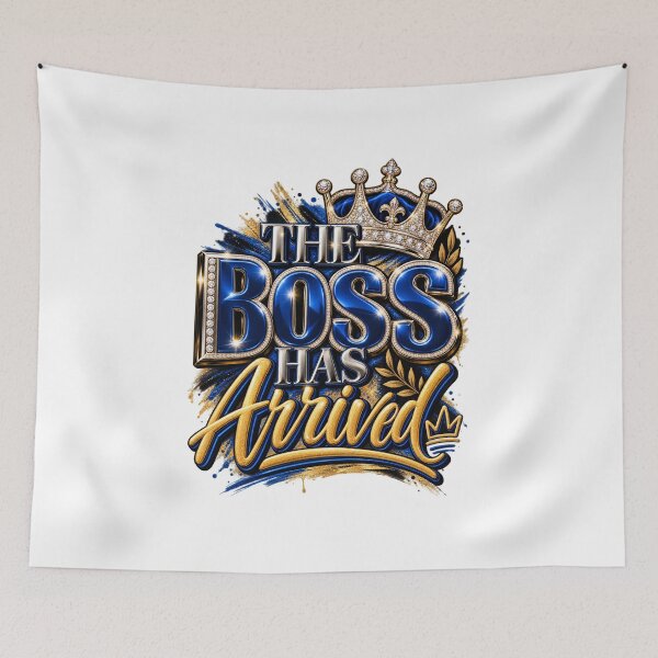 Item preview, The Boss Has Arrived – Bold Confidence Statement designed and sold by KBOX CULTURE WEAR.